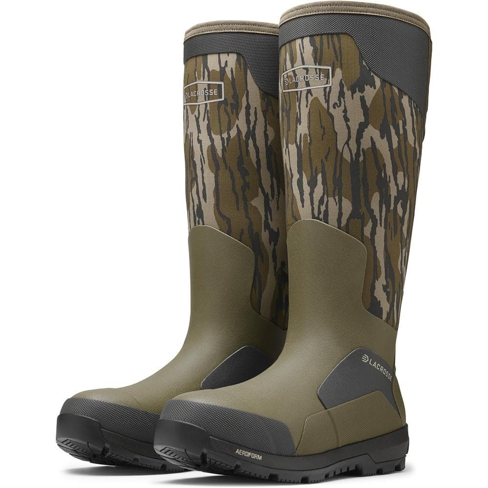 Lacrosse Alphaburly Aero Men's Hunting Boot 17" Mossy Oak Original Bottomland Size 8