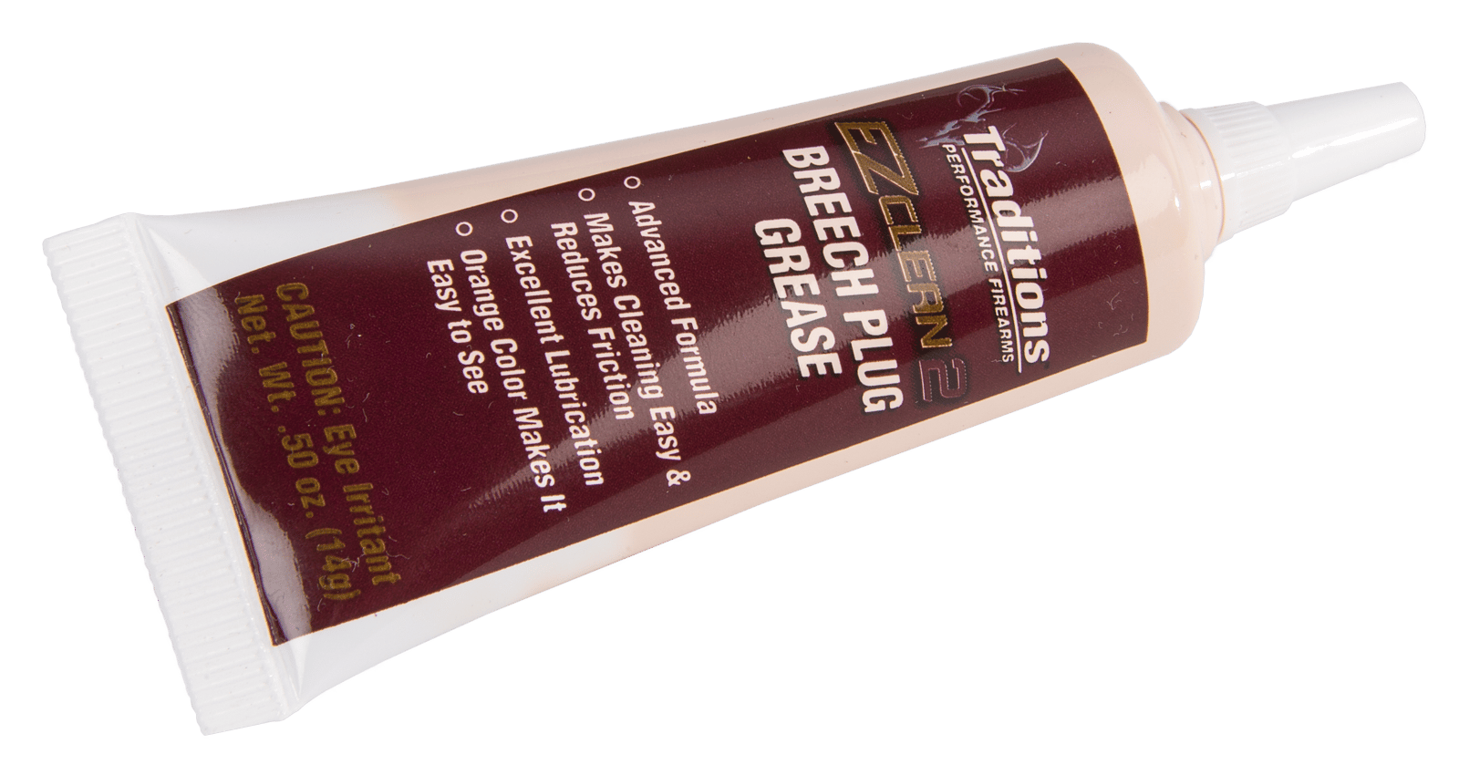 Traditions A1933 EZ Clean 2 Breech Plug Grease Lubricates 0.50 oz Squeeze Tube