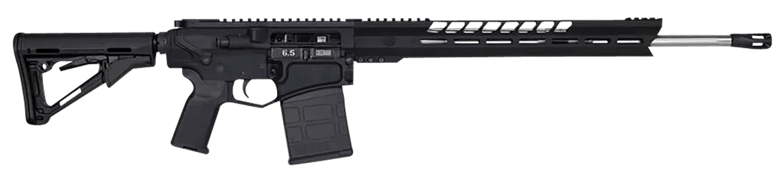 Diamondback DB1033M001 DB10  6.5 Creedmoor 20" 5+1 Black Receiver & Stock/416-R Fluted SS Medium Barrel/Black Gold Lower/Adj Magpul CTR Stock/Magpul K2 Grip