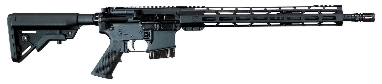 Alexander Arms RTA65ST Tactical  6.5 Grendel 10+1 16" Black Threaded Barrel, Black Anodized Picatinny Rail Aluminum Receiver, M-LOK Handguard, Black Synthetic B5 Bravo Stock, Black A2 Grip