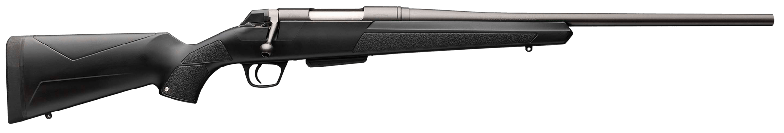 Winchester Repeating Arms 535720212 XPR Compact 243 Win Caliber with 3+1 Capacity, 20" Barrel, Gray Perma-Cote Metal Finish & Matte Black Synthetic Stock Right Hand