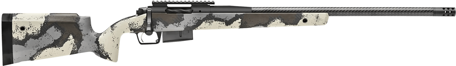Springfield Armory BAW92465PRCCFD 2020 WayPoint  6.5 PRC 3+1 24" CF Ridgeline Camo Hybrid Profile w/M-LOK Stock Desert Verde Cerakote Right Hand