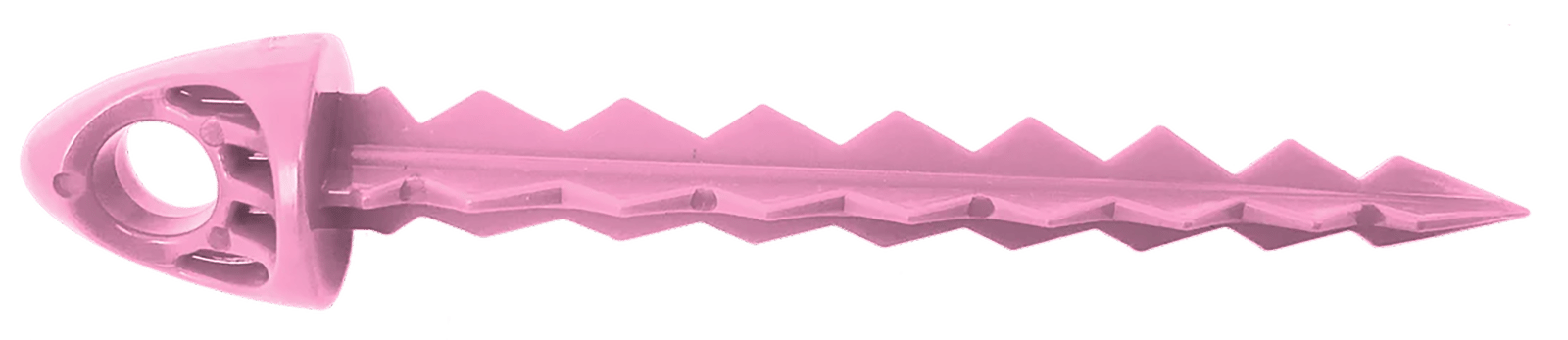 Targettack Llc  Targettack  Pink Polycarbonate Plastic 3" For Paper/Vinyl Targets 6 Pack