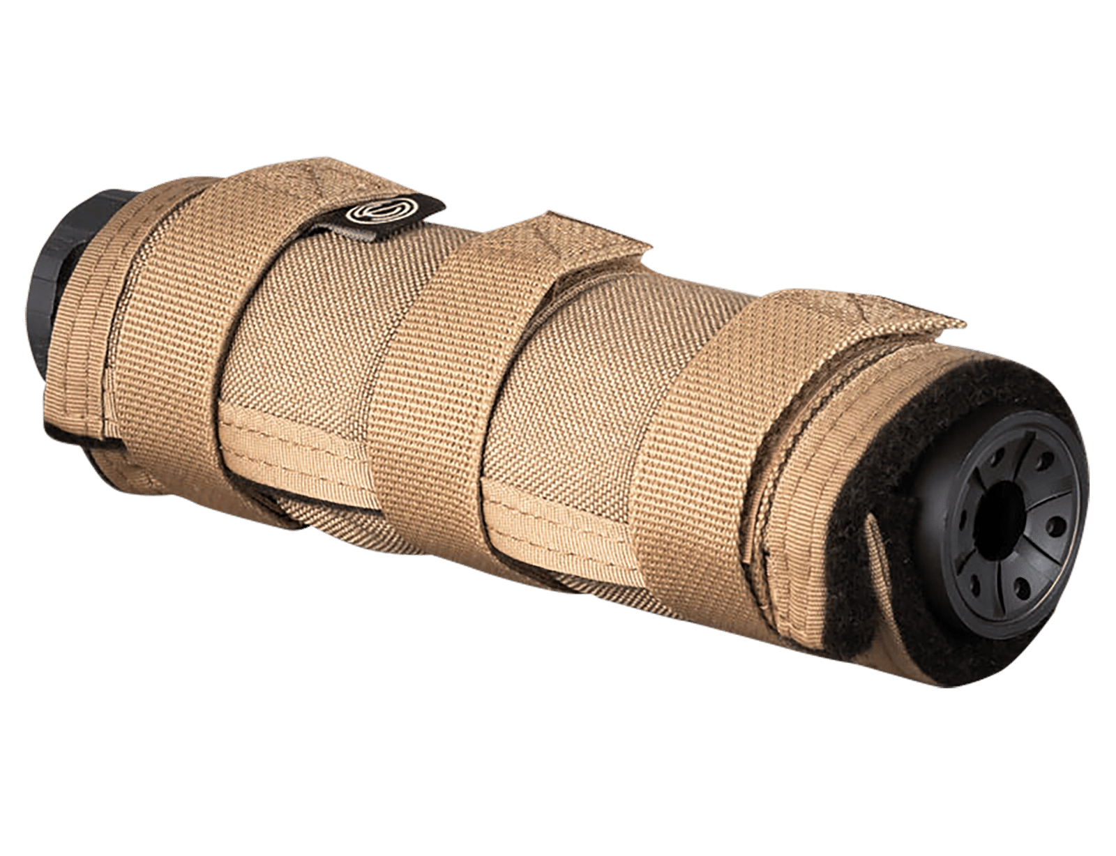 SilencerCo AC1985 High Temp Suppressor Cover 6" FDE Nylon