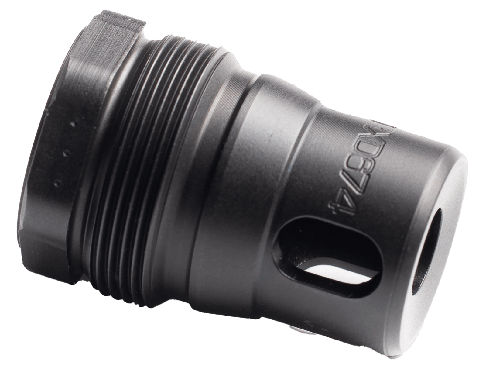 Dead Air RXD675 XRF Xeno Rimfire Muzzle Brake Black Nitride 17-4PH Stainless Steel M10x1 Threads 1.21" OAL 0.81" Diameter