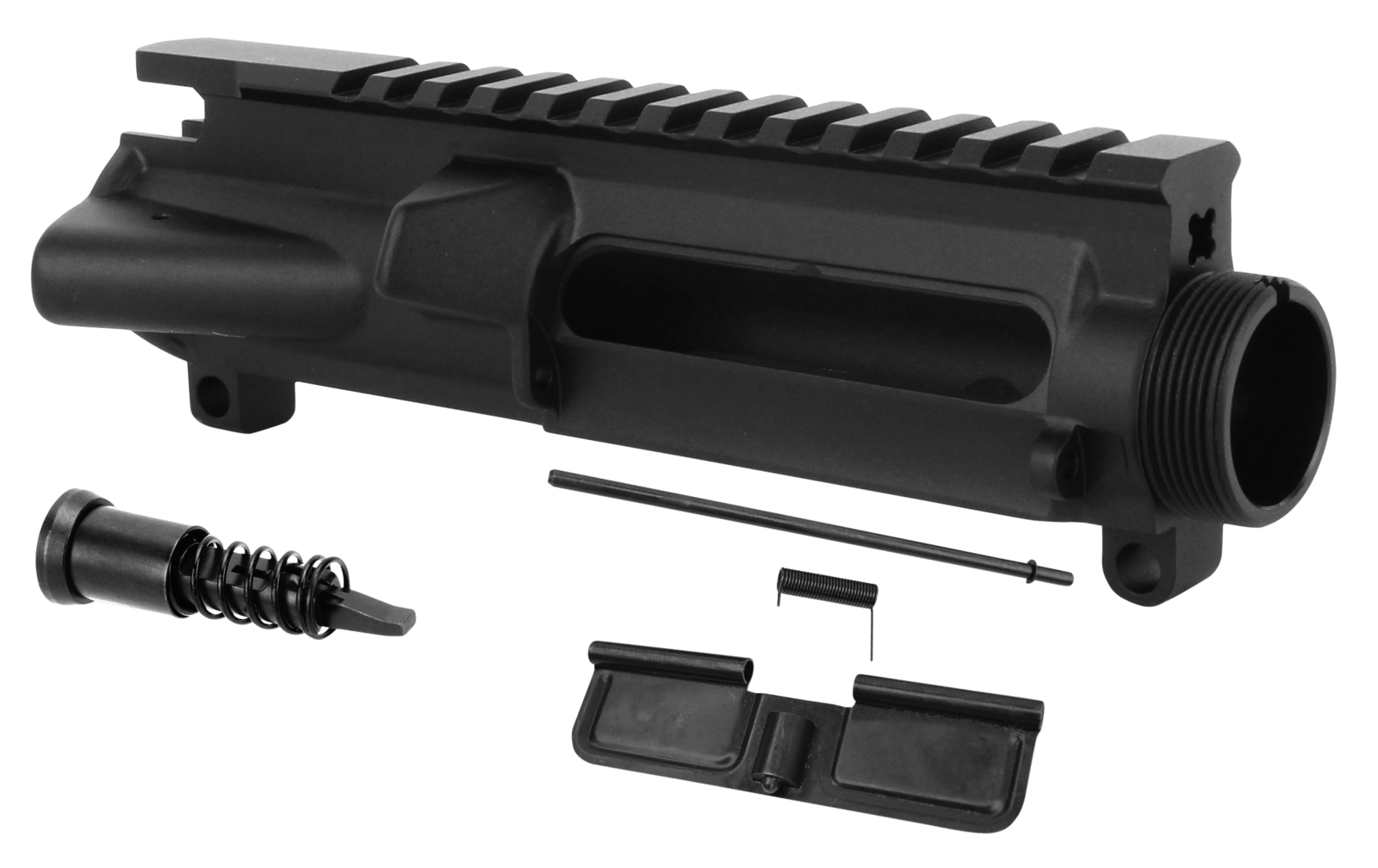 TacFire UP01C Stripped Upper Receiver  5.56x45mm NATO 7075-T6 Aluminum Black Anodized Receiver for AR-15