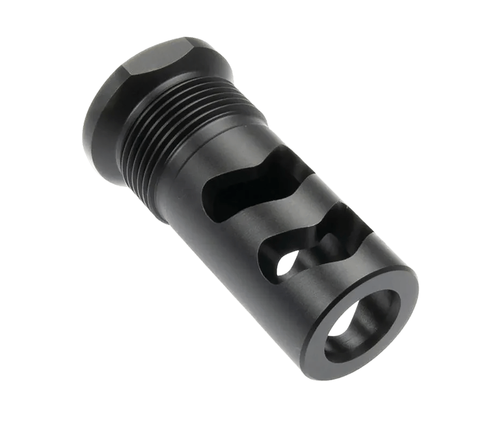 Wilson Combat SPRTMBFB458 Muzzle Brake Whisper 458Cal 11/16"x24 Black Melonite