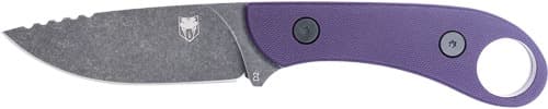 COBRATEC D2 SKINNER 3.75" FULL TANG PURPLE G10 W/KYDEX SHEAT!