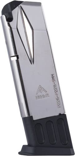MEC-GAR MAGAZINE SIG P228 9MM LUGER 10RD NICKEL