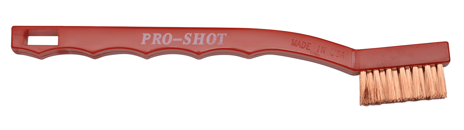 Pro-Shot GBB Gun Brush  Universal Bronze Bristles