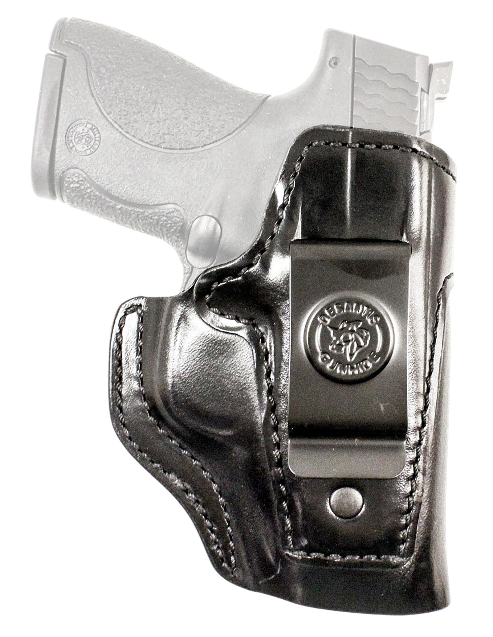 DeSantis Gunhide 127BA2WZ0 Inside Heat  IWB Black Leather Fits Springfield Hellcat Pro Right Hand