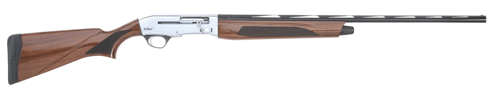 TriStar 24264 Viper G2 Pro Tristar Select  28 Gauge Semi-Auto 2.75" 5+1 28" Vent Rib Barrel Forend Silver Cerakote Receiver Receiver Semi-Gross Turkish Walnut Stock