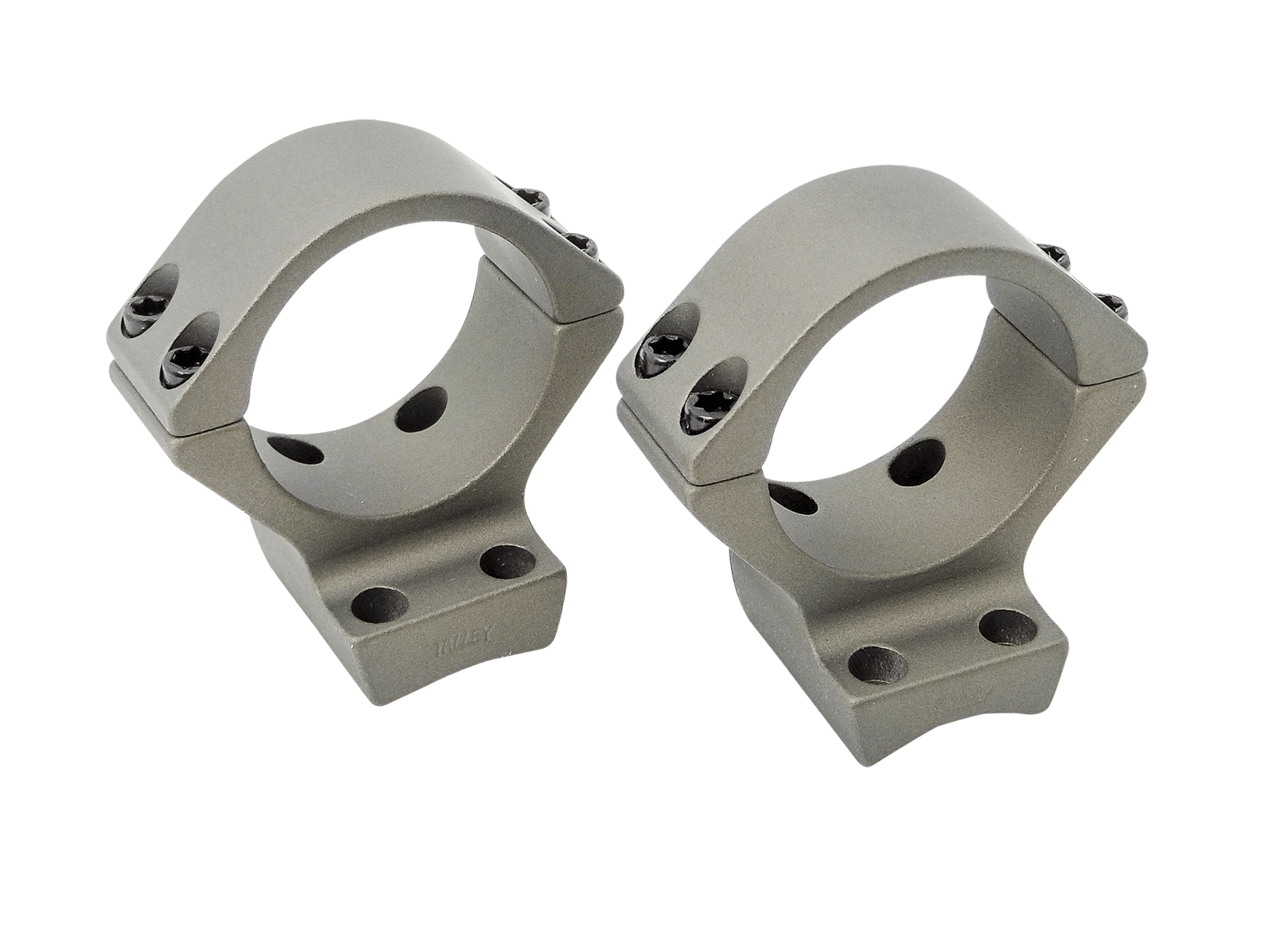 Talley SB840735 Scope Mount/Ring Combo  Smoked Bronze Cerakote 34mm Tube Fits X-Bolt Medium Rings
