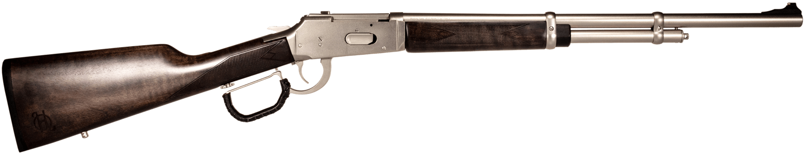 Heritage Mfg RS41020NI Range Side  410 Gauge 5+1 20" Nickel Steel Barrel, Nickel Receiver, Turkish Walnut Fixed Wood Stock