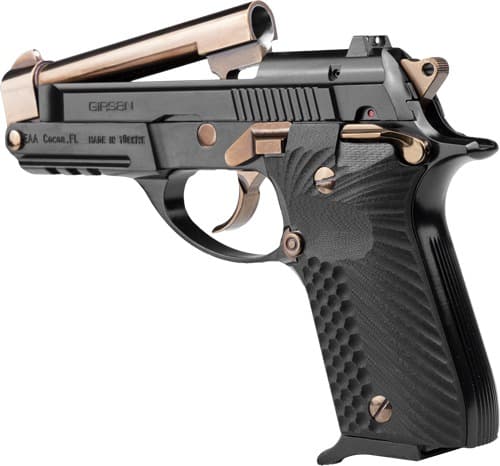 GIRSAN MC14T COLORWAY 380ACP G10 13RDS ROSE GOLD/GLOSS BLK