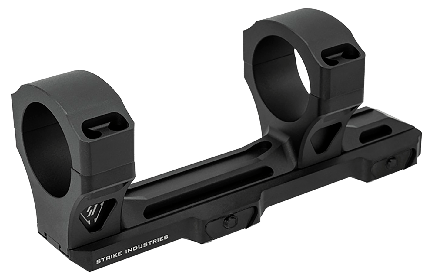Strike Industries STRIKEASM Adjustable Scope Mount/Ring Combo Black Anodized