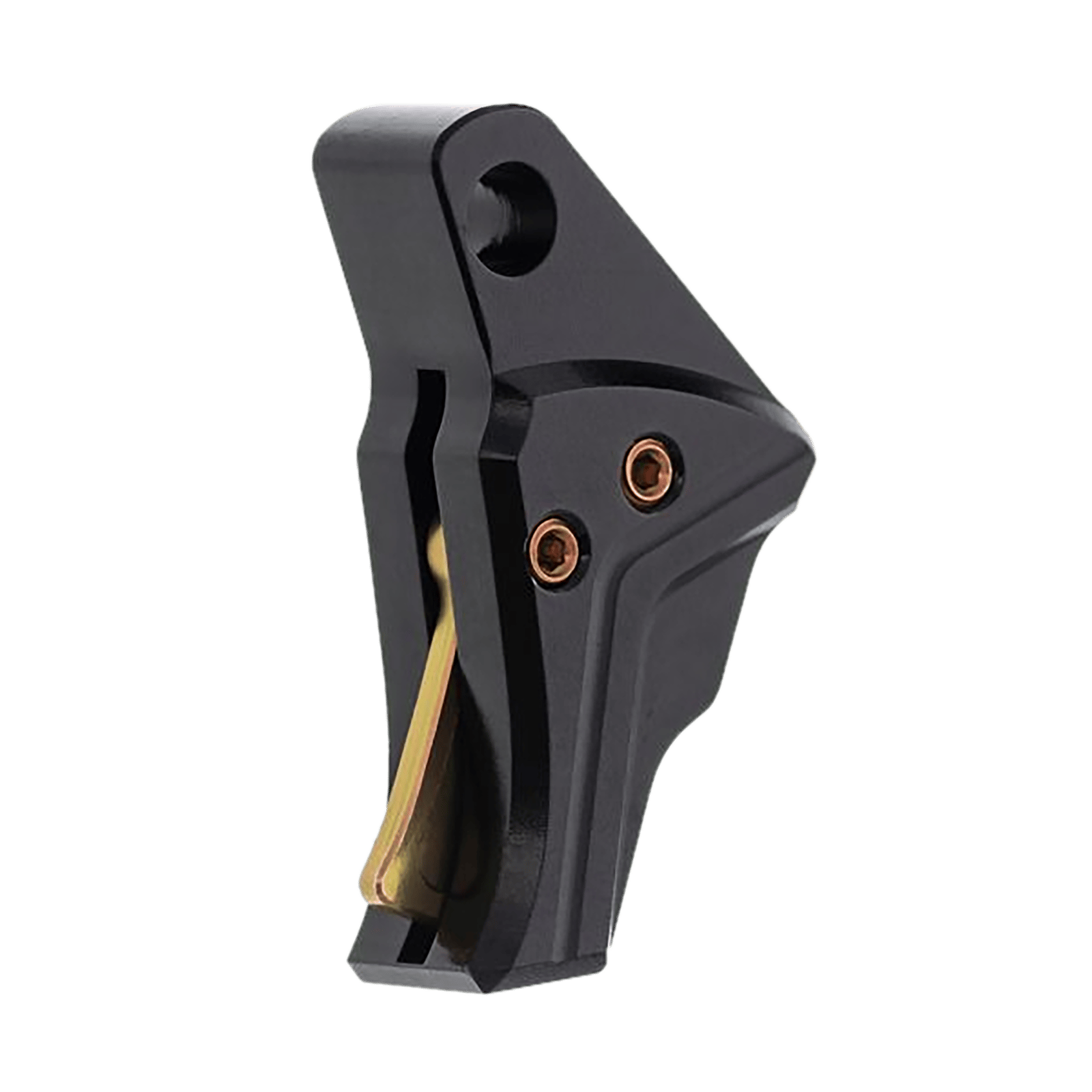 Tyrant CNC TDGTRIG5BLACKGOLD I.T.T.S Trigger/Shoe Black Glock Gen5