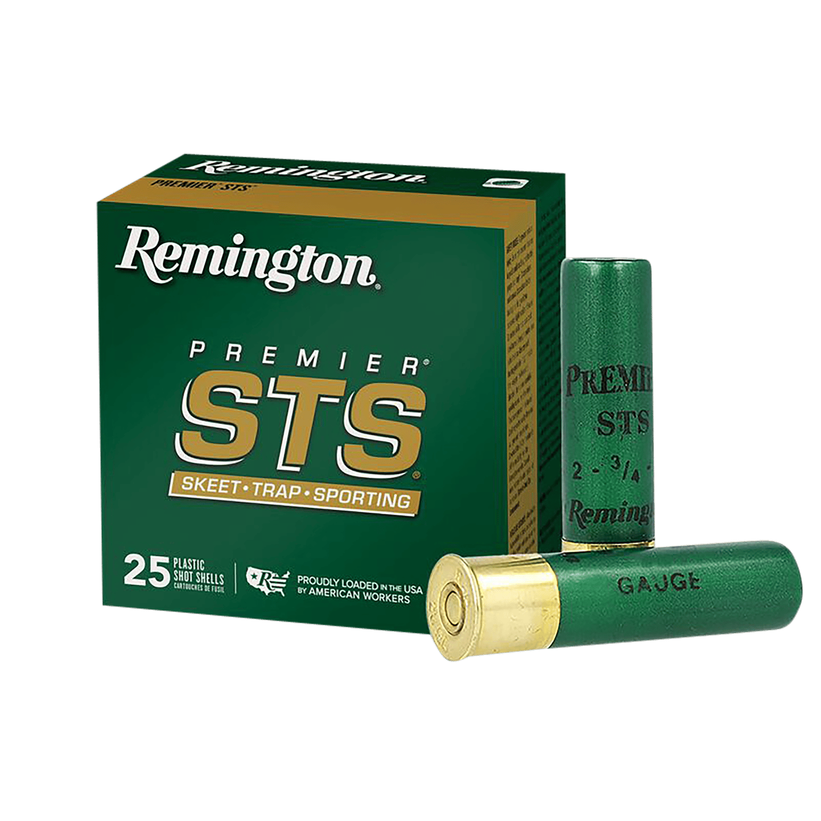 Remington Ammunition 20155 Premier STS  12 Gauge 2.75" 1 oz 8 Shot 25 Per Box/ 10 Cs