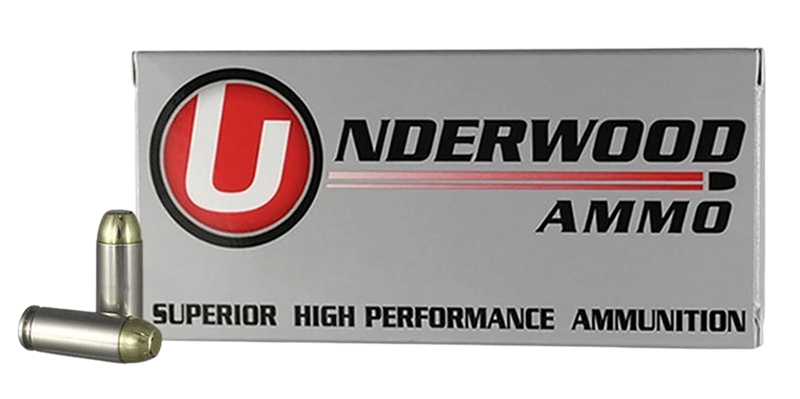 Underwood Ammo 241 10mmAuto 180gr Full Metal Jacket Flat Nose 50 Per Box/10 Case