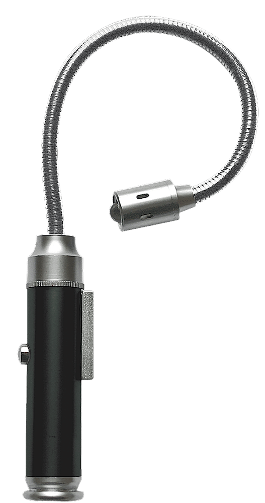 Real Avid AVBR101B Bore Light Magnetic 15,000 Candlepower LED Aluminum Black w/Silver Accents LR44