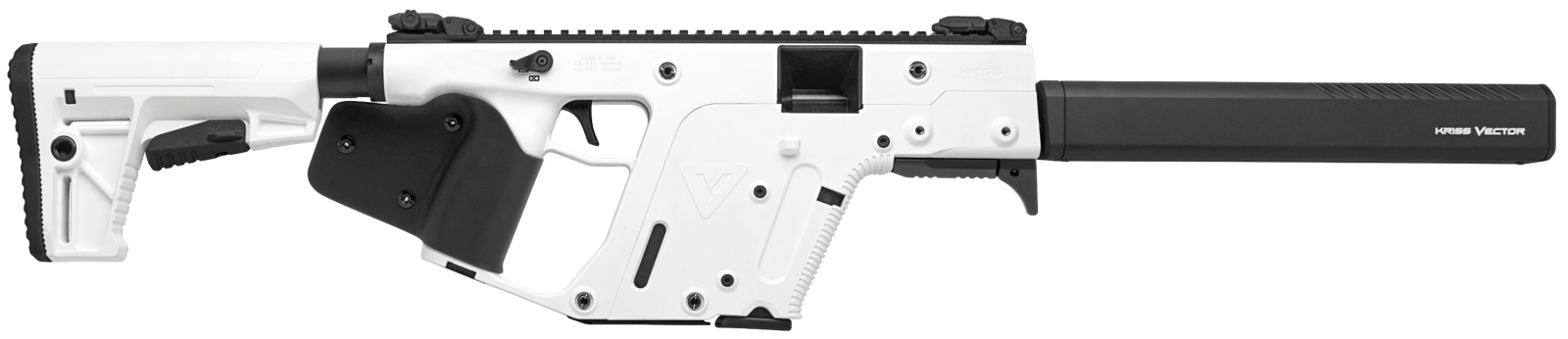 Kriss USA KV45CAP22 Vector CRB Gen2 *CA Compliant 45 ACP 10+1 16" Black Steel Barrel, Alpine Polymer Receiver, Alpine Stock, Black California Paddle Grip