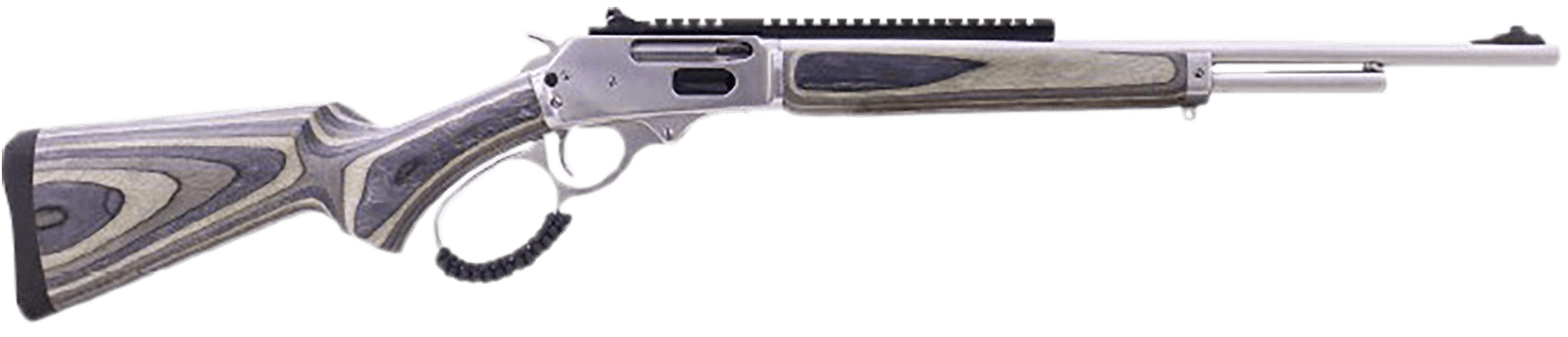 Rossi 950044189LW R95  44 Mag 8+1 18" Matte Stainless Threaded Barrel, Stainless Polished Stainless Steel Receiver, Fixed Laminate Stock