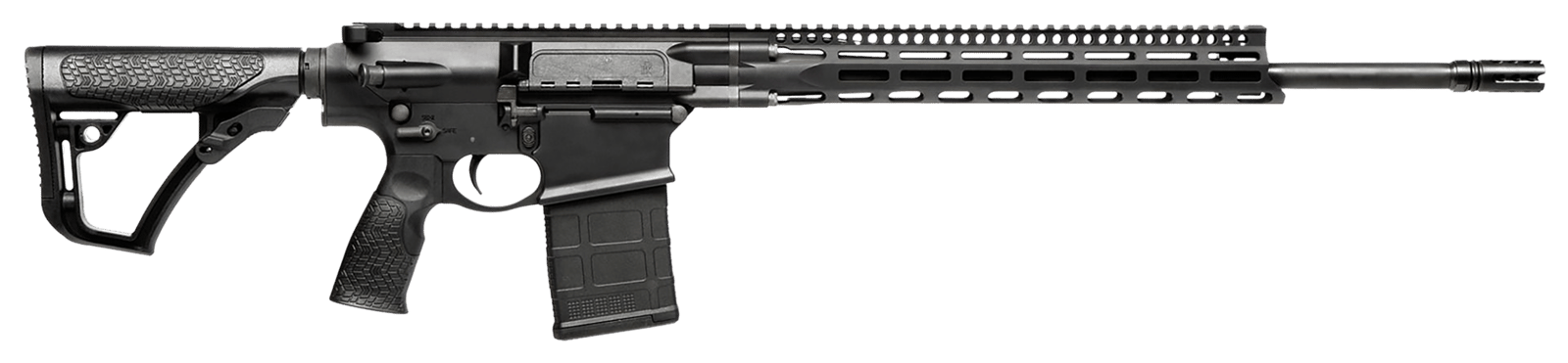 Daniel Defense 0216530063047 DD5 V5 6.5 Creedmoor 20" 20+1 Black Hard Coat Anodized 6 Position w/SoftTouch Overmolding Stock MLOK