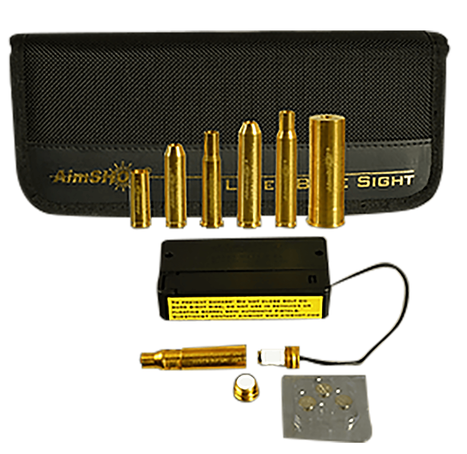 Aimshot KTRIFLE Boresight Rifle Kit Laser Universal Rifle Calibers Brass