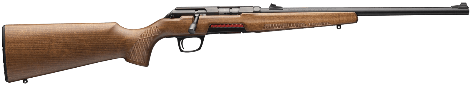 Winchester Repeating Arms 525213102 Xpert Sporter 22 LR 10+1 18" Matte Black Sporter Barrel, Black Steel Drilled & Tapped Receiver, Satin Hardwood Fixed Stock