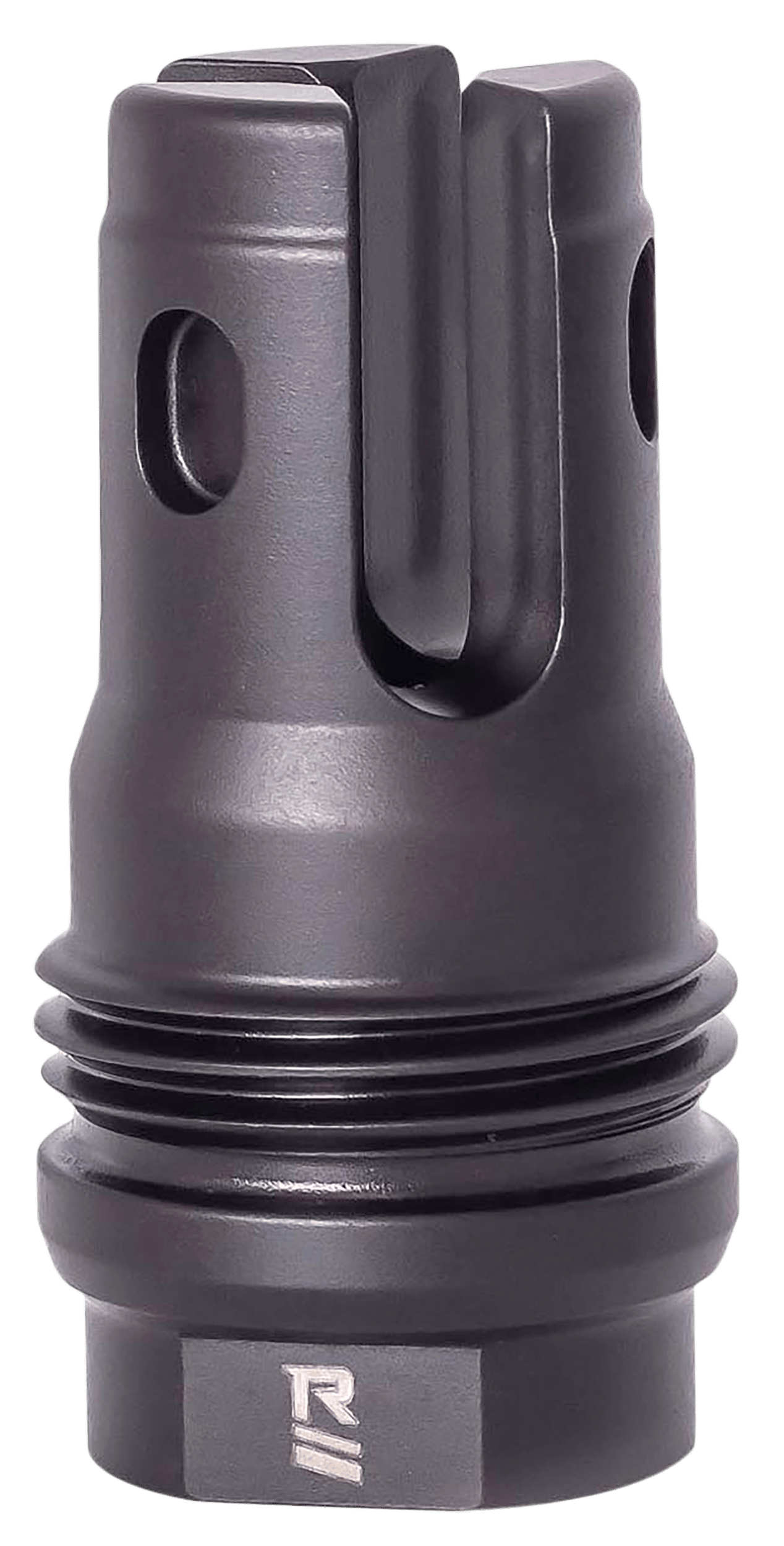 Rugged Suppressor FH013 R3 Flash Mitigation System Black with 1/2"-28 tpi Threads & 2.13" OAL for 7.62mm Radiant762, Surge762, Razor762 & Micro30 Suppressors
