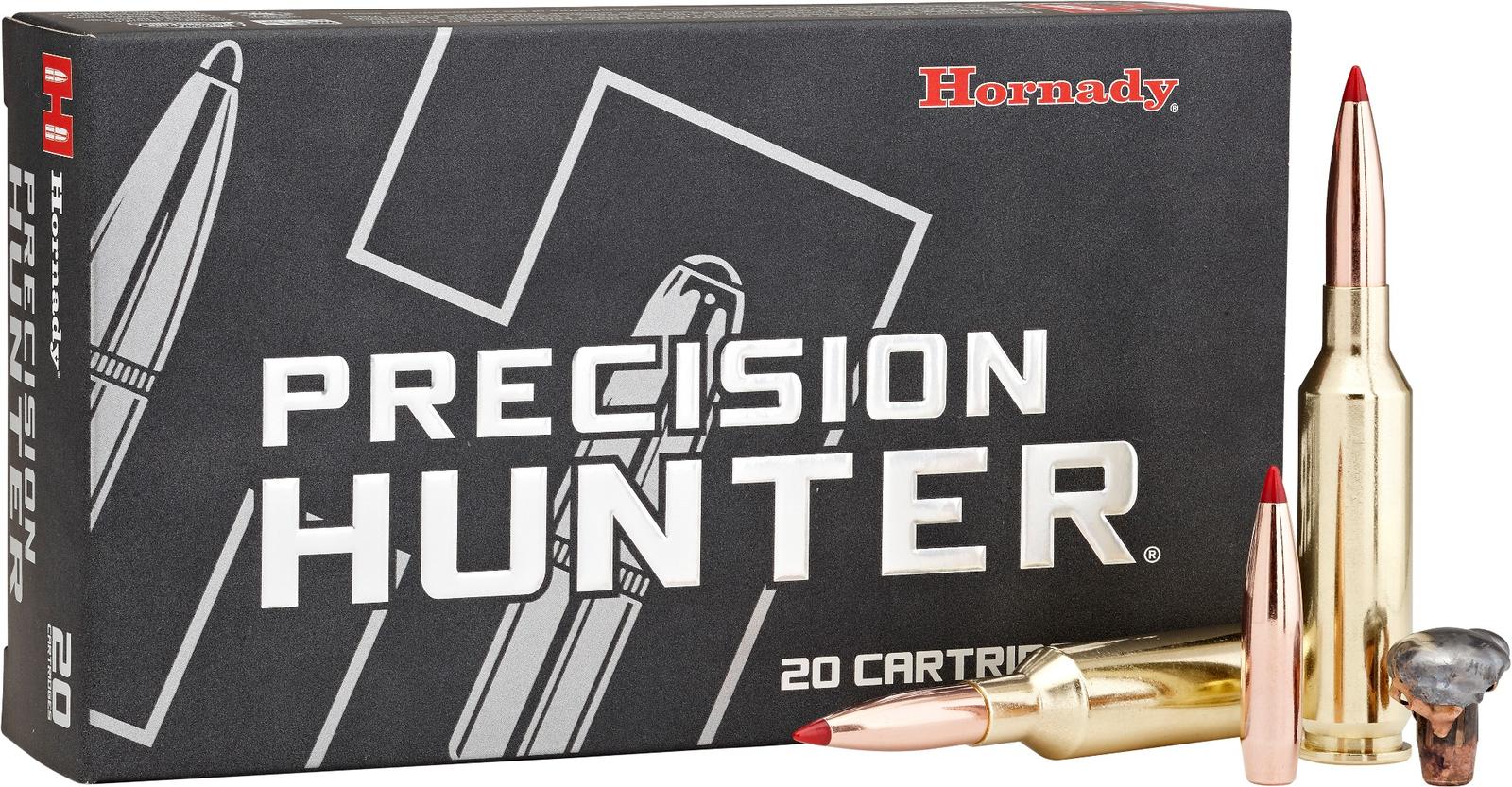 Hornady 81392 Precision Hunter  6mmCreedmoor 103gr Extremely Low Drag eXpanding 20 Per Box/10 Case