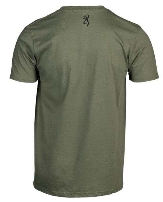 BROWNING SS T-SHIRT CAMO BUCKMARK GREEN/OVIX XXLARGE