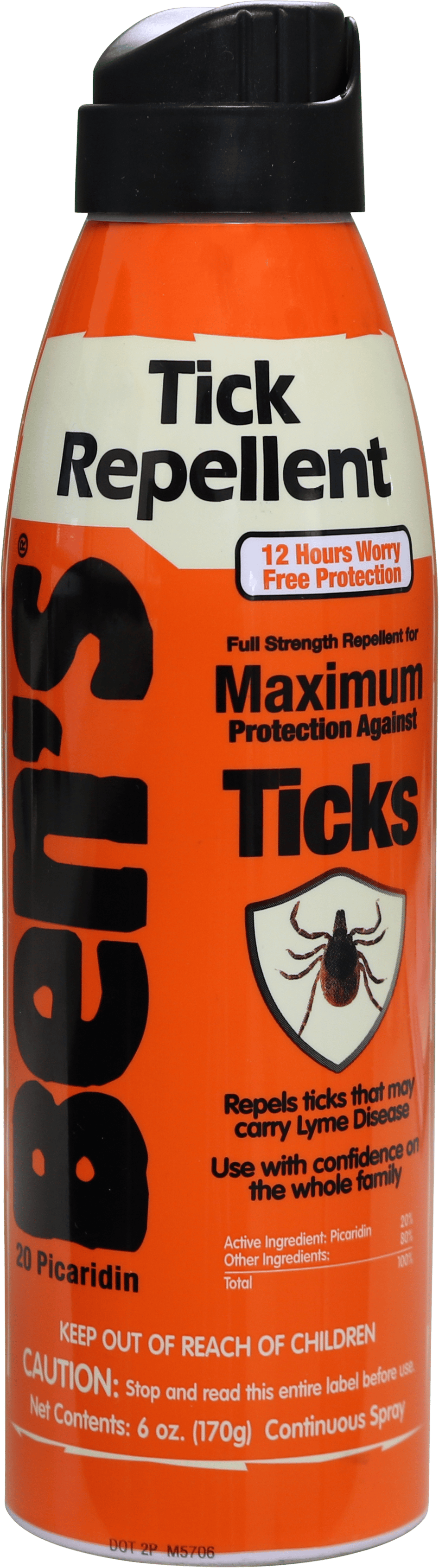 Ben's 00067300 Tick Repellent Eco-Spray Odorless Scent 6 oz Aerosol Repels Ticks Effective Up to 12 hrs