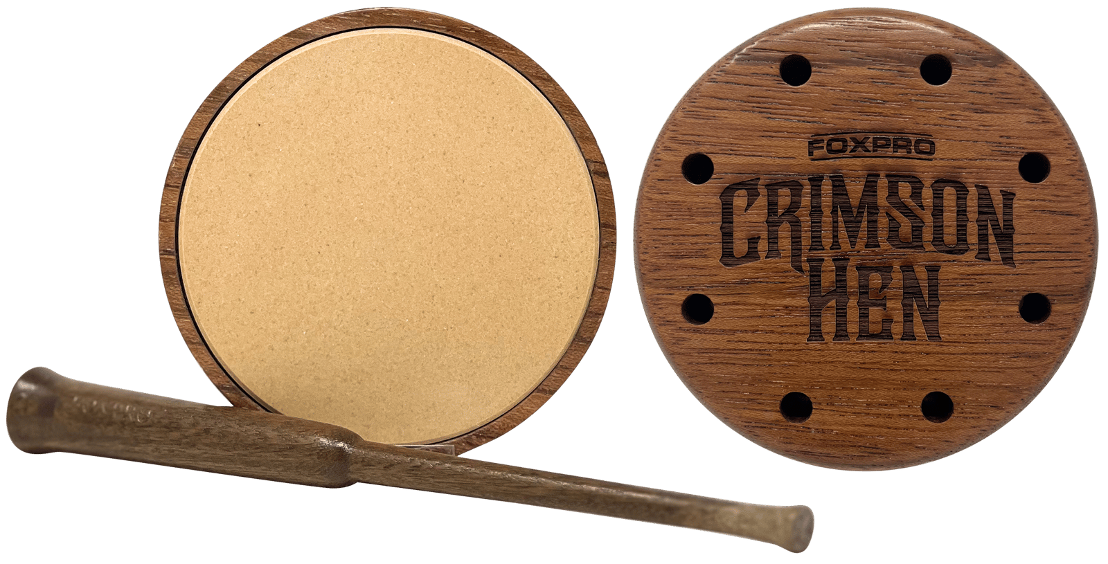 Foxpro CRIMSONCER Crimson Ceramic Fullsize Friction Turkey Sounds Cherry Wood