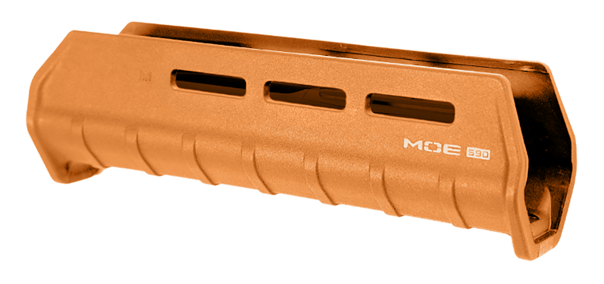 Magpul MAG494-ORG MOE M-LOK  12 Gauge Shotgun Forend Mossberg 590,590A1 Orange Polymer
