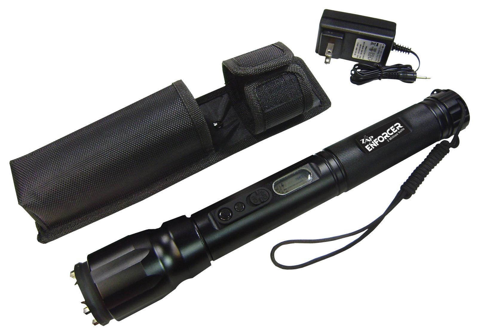 Zap ZAPEN Enforcer Stun Gun/Flashlight Range of Close Contact