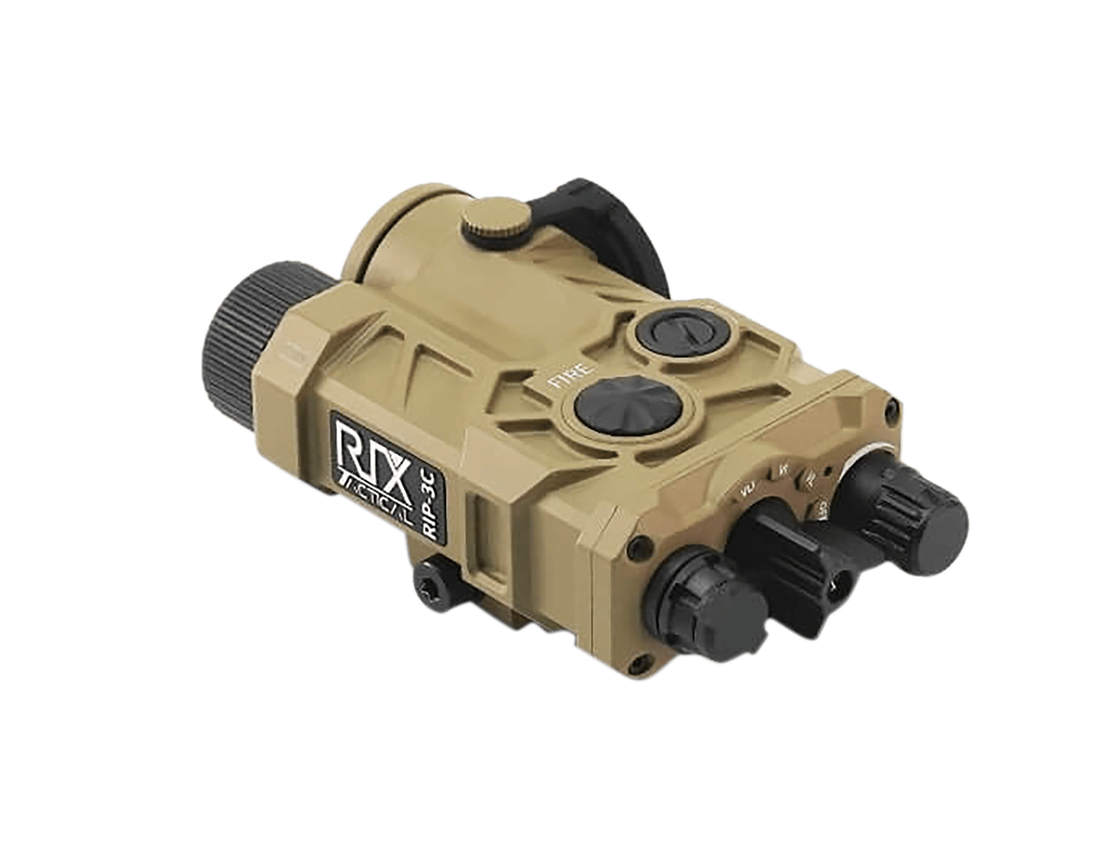 Rix Optics  (visir Inc) RIP-3CTG RIP-3C  Tan Aluminum, Picatinny Rail Mount