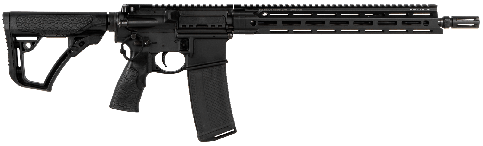 Daniel Defense 0212815049055 DDM4 V7 SLW *CA Compliant 5.56x45mm NATO 14.50" 10+1 Black Hard Coat Anodized 6 Position w/SoftTouch Overmolding Stock