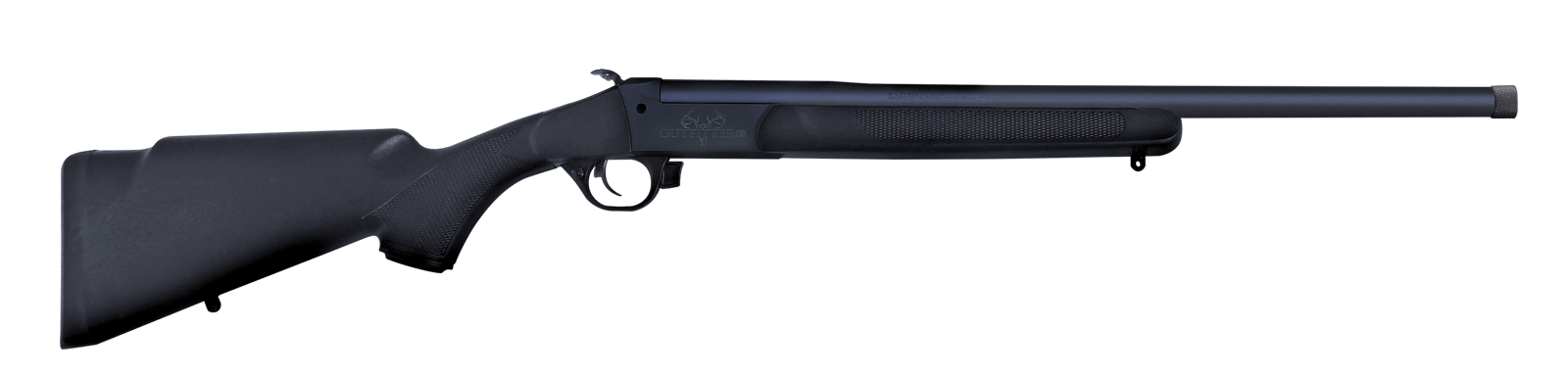Traditions CR350030W Outfitter G3 35 Whelen 22" Drilled & Tapped Receiver Black Synthetic Stock