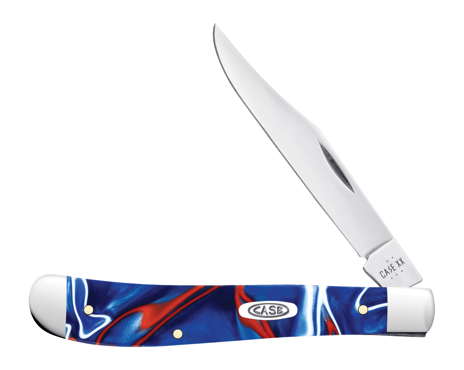 CASE 11229 PATRIOTIC KIRINITE SLIMLINE TRAPPER