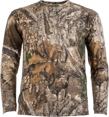 HABIT BEAR CAVE LONG SLEEVE TEE REALTREE APX X-LARGE
