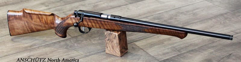ANSCHUTZ 1712 AV SILHOUETTE 22LR 18" BLUED MONTE-CARLO