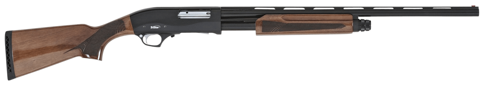 TriStar 23137 Cobra III Field Compact 20 Gauge Pump 3" 5+1 24" Black Vent Rib Barrel, Black Steel Receiver, Fixed Walnut Stock, Beretta/Benelli Mobil Choke Tube, Right Hand