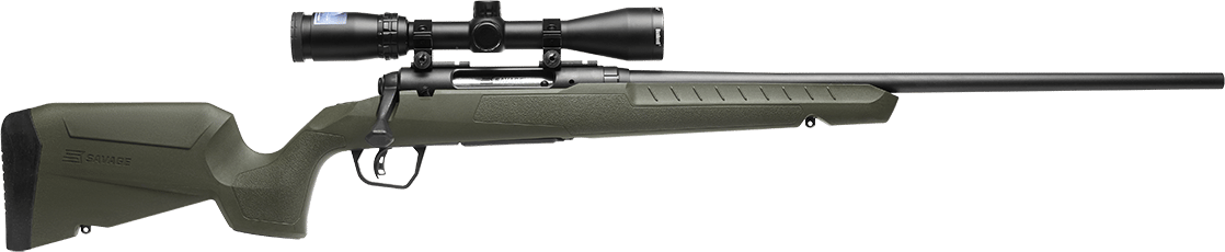 Savage Arms  Axis 2 XP Combo Green Compact 350 Legend 4+1 18" Right Hand