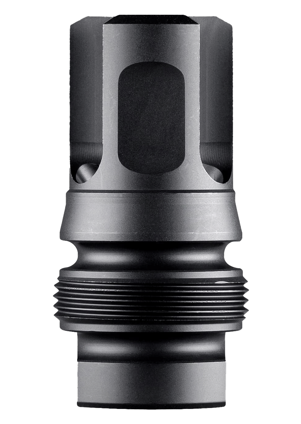 Dead Air DA129 Xeno 3-Prong Flash Hider Black Nitride 4140 HT Alloy Steel 1/2"x28 Threads 1.96" OAL 9mm