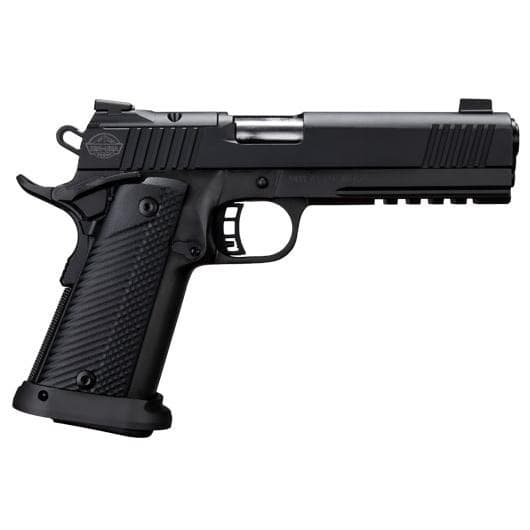 RIA USA 1911 A2 Tac Ultra AOS Handgun .45 Auto 13rd Magazine 5" Barrel Black