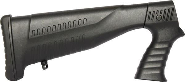 IVER JOHNSON STOCK 2-PC PISTOL GRIP PUMP&AUTO 12&20GA BLACK
