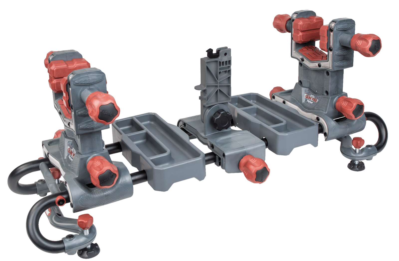Tipton 110011 Ultra Gun Vise  Rifle/Shotgun Gray/Red Nylon/Steel