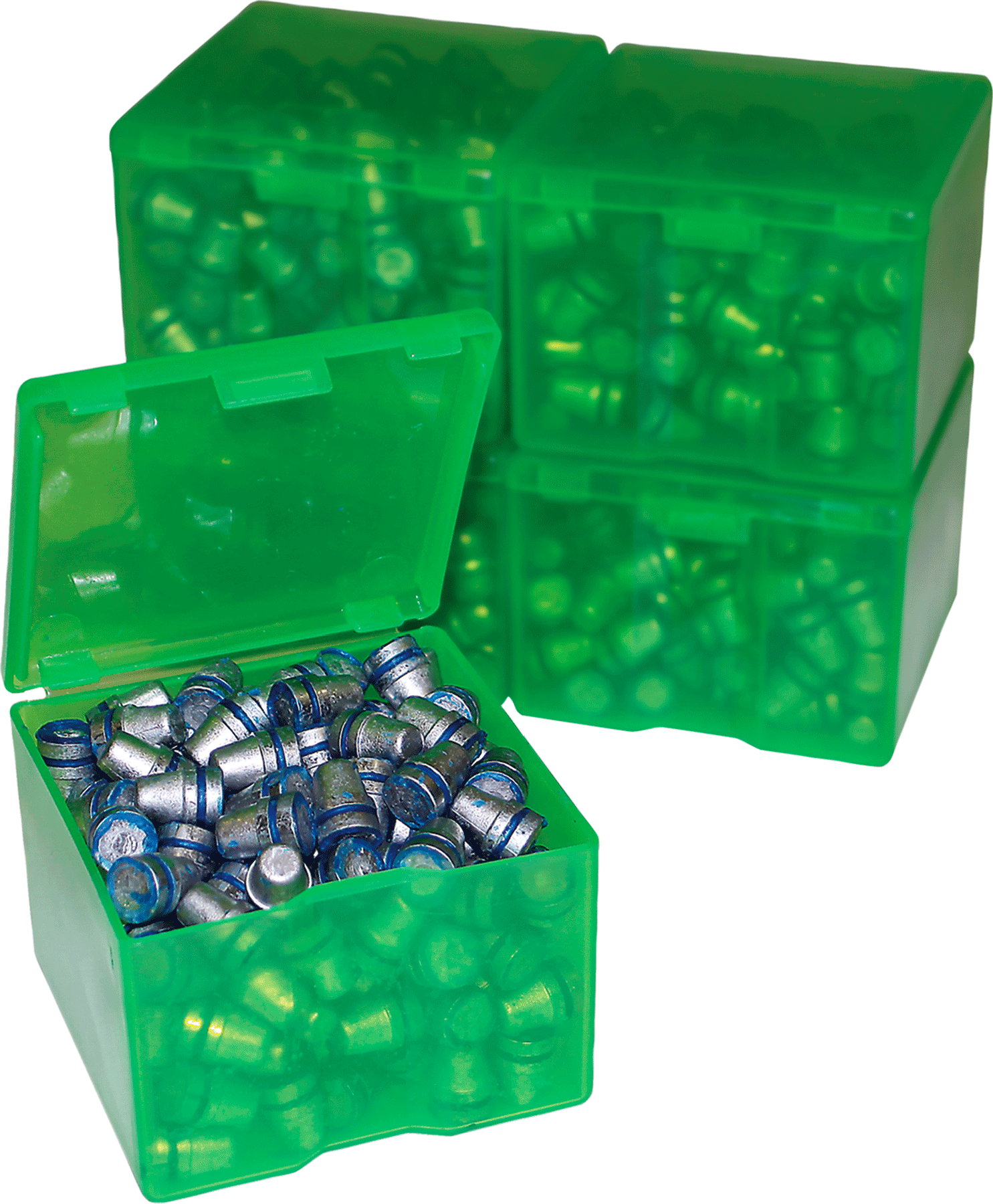 MTM Case-Gard CAST116 Cast Bullet  Multi-Caliber Handgun Green Polypropylene 200 9mm bullets