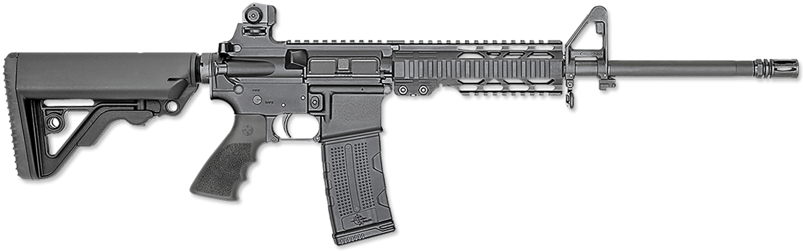 Rock River Arms AR1915 LAR-15M Assurance-UTE Carbine .223 Rem/5.56 NATO 16" Stainless 30+1, Black, RRA Operator Stock & Hogue Grip,  A2 Sights, Carrying Case